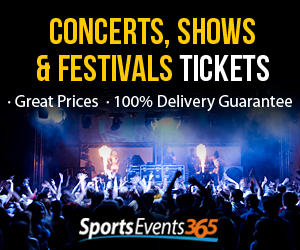 Concerts, Shows and Festivals Tickets